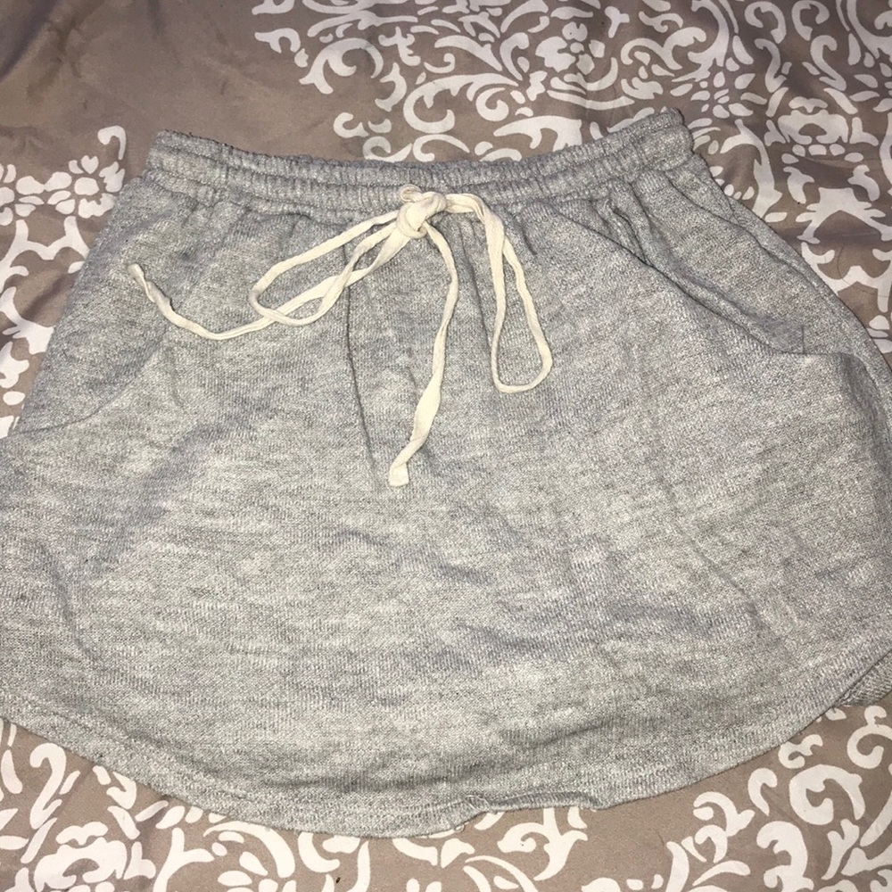 Gray skirt